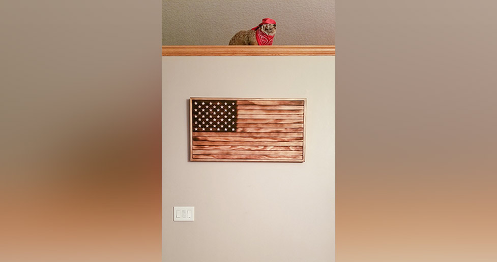 American Flag Project by Andy at Menards®