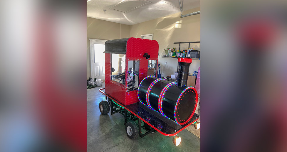 Christmas Train Project by Stacy at Menards®