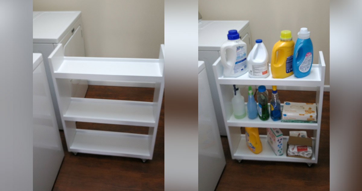 Rolling Laundry Cart Project by Gordon at Menards®