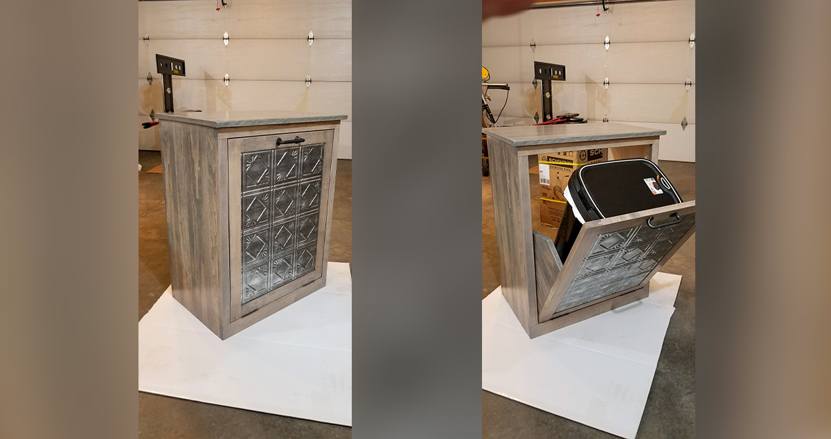 Trash Can Caddy Project by Roger at Menards®