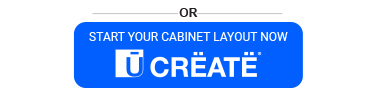 KLËARVŪE Cabinetry® 24" W x 24" D x 30" H Trävik® Hickory Wall Corner Cabinet