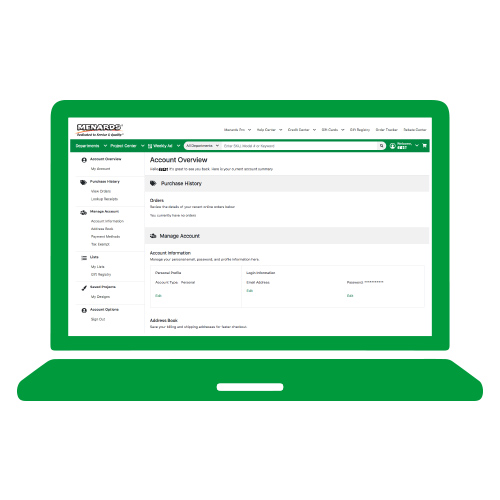 Tax Exempt Registration at Menards®