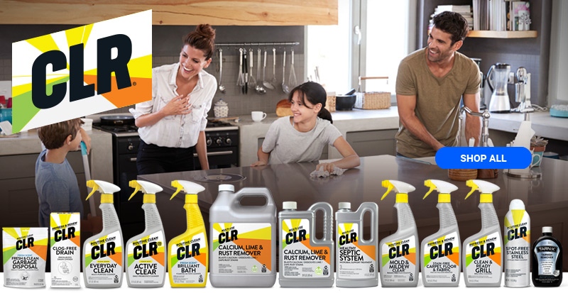Fight Hard Water Fast with CLR Bath & Kitchen Cleaner! - {Not