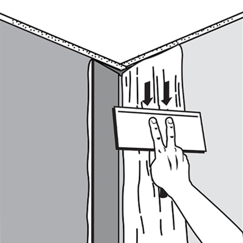 How To Dry Line Corners