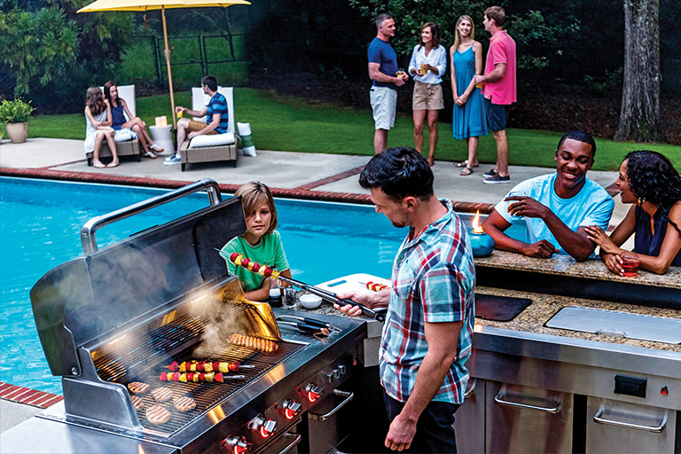 Modular Outdoor Kitchen - Charbroil Grills