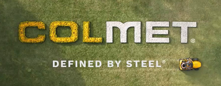 Colmet® Brown Textured Steel Landscape Edging Splicing Stake Colmet® Brown Textured Steel Landscape Edging Splicing Stake