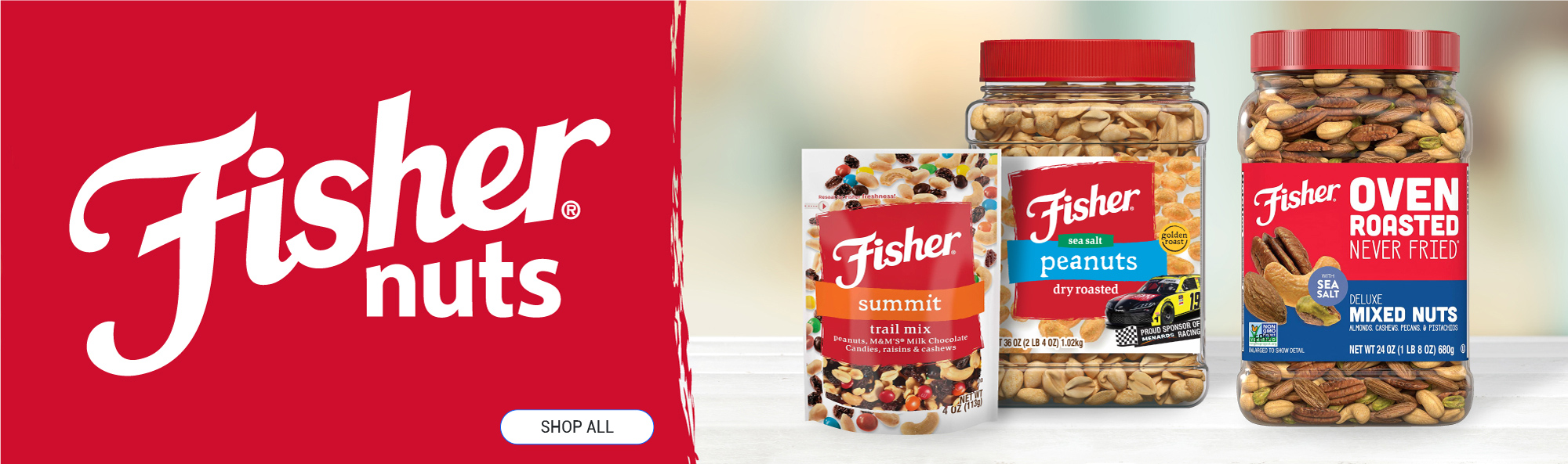 Fisher Nuts at Menards®