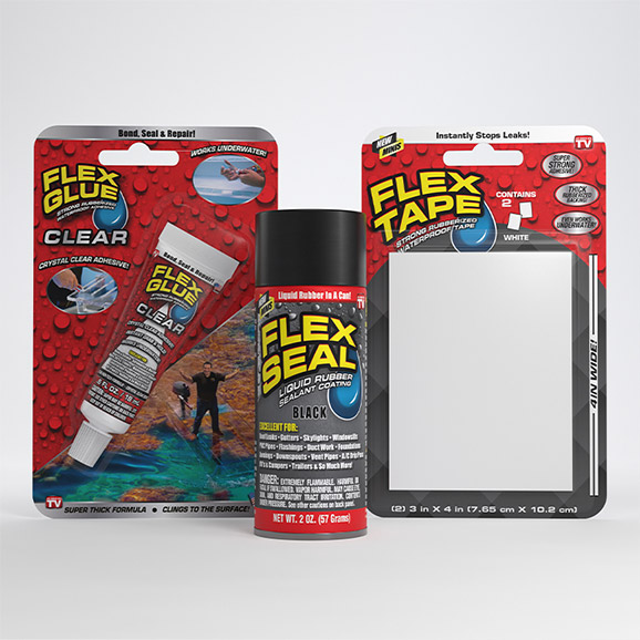 Flex Seal Inflatable Patch & Repair Kit - 4 Pack