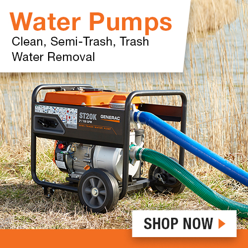 Generac Power Systems - Pumps for Water Removal