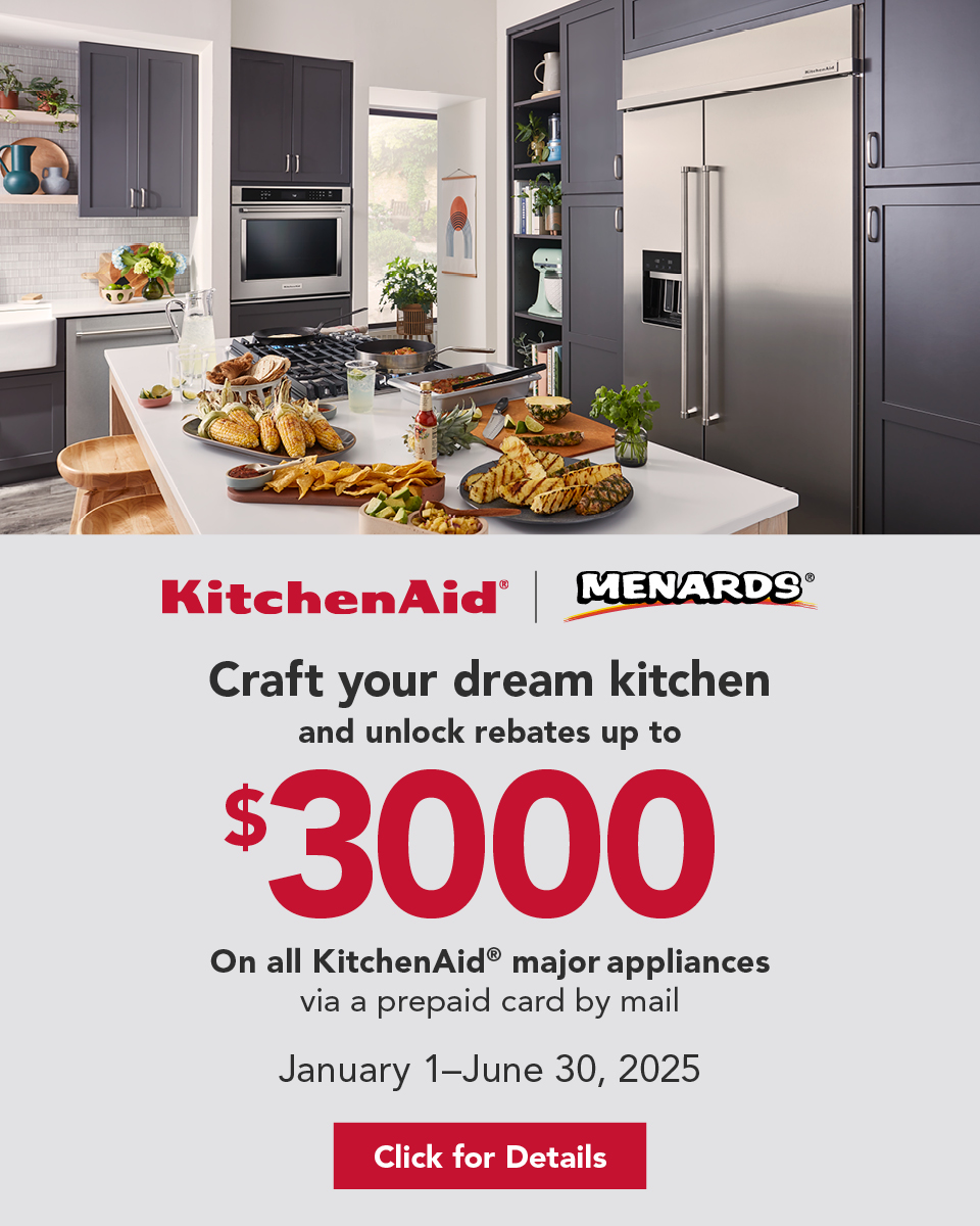 Menards appliances sale 2025