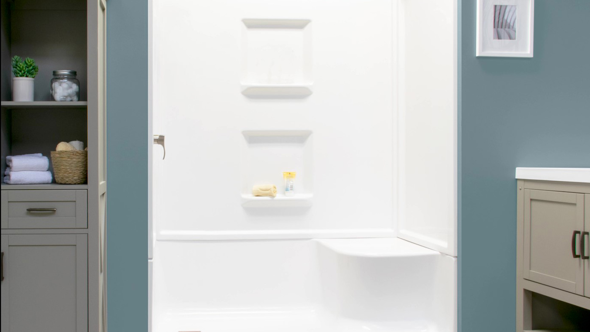 Menards shower seat sale
