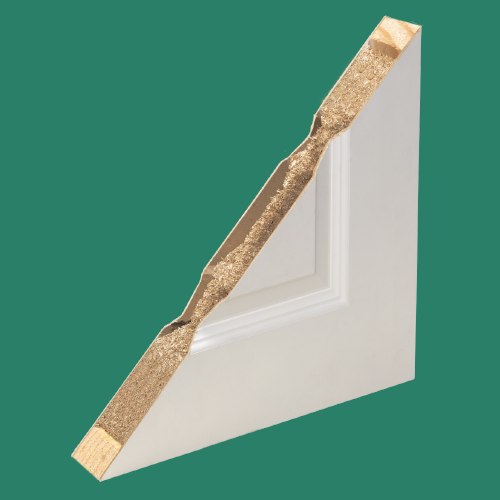Mastercraft® 32W x 80H Prefinished Brite White 6-Panel Split Jamb