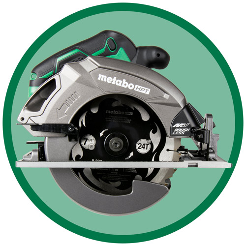 Metabo hpt store circular saw c7sb3