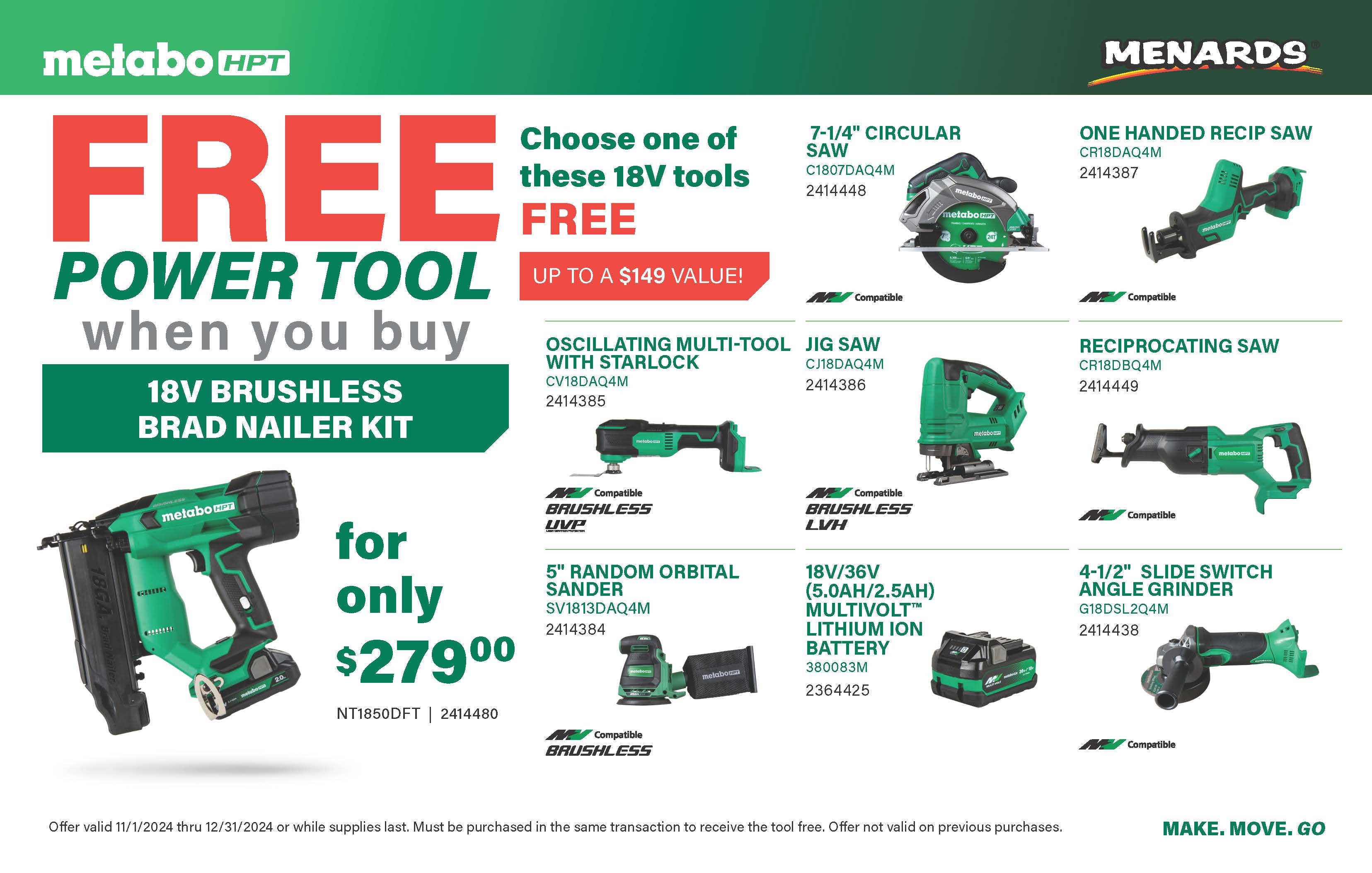 Metabo HPT 18 Volt Cordless Brushless Oscillating Multi Tool Tool Only at Menards