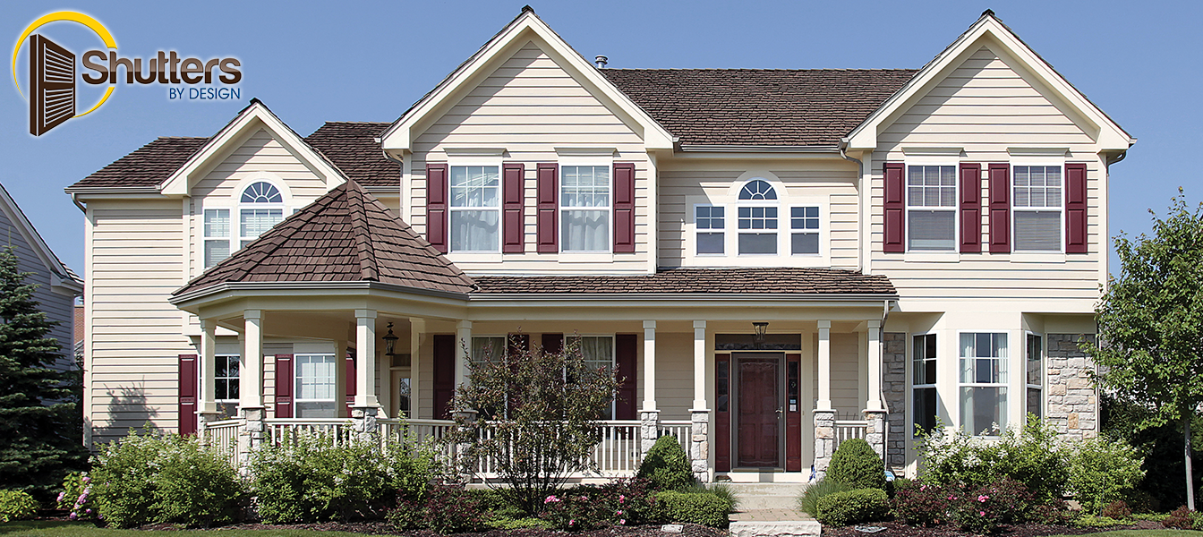 Shutters By Design 141/2"W x 59"H Black Vinyl Reversible Raised/Rustic