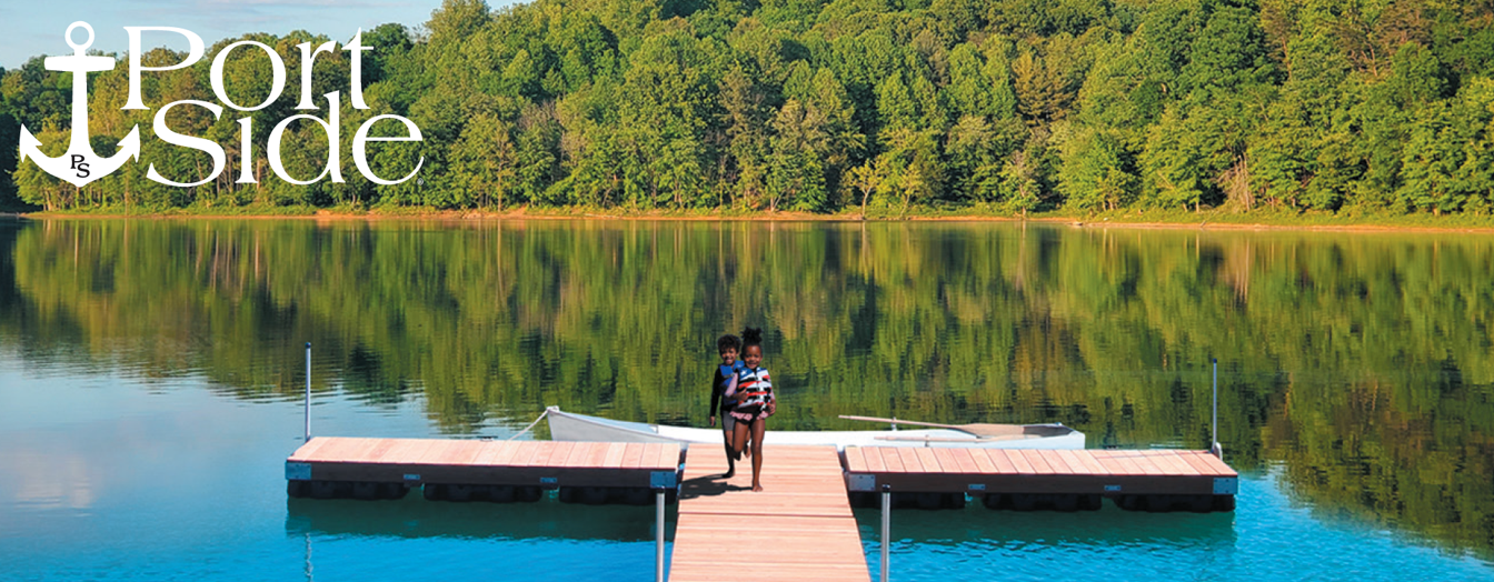 4' x 10' Commercial Grade Stationary Dock Material List at Menards®