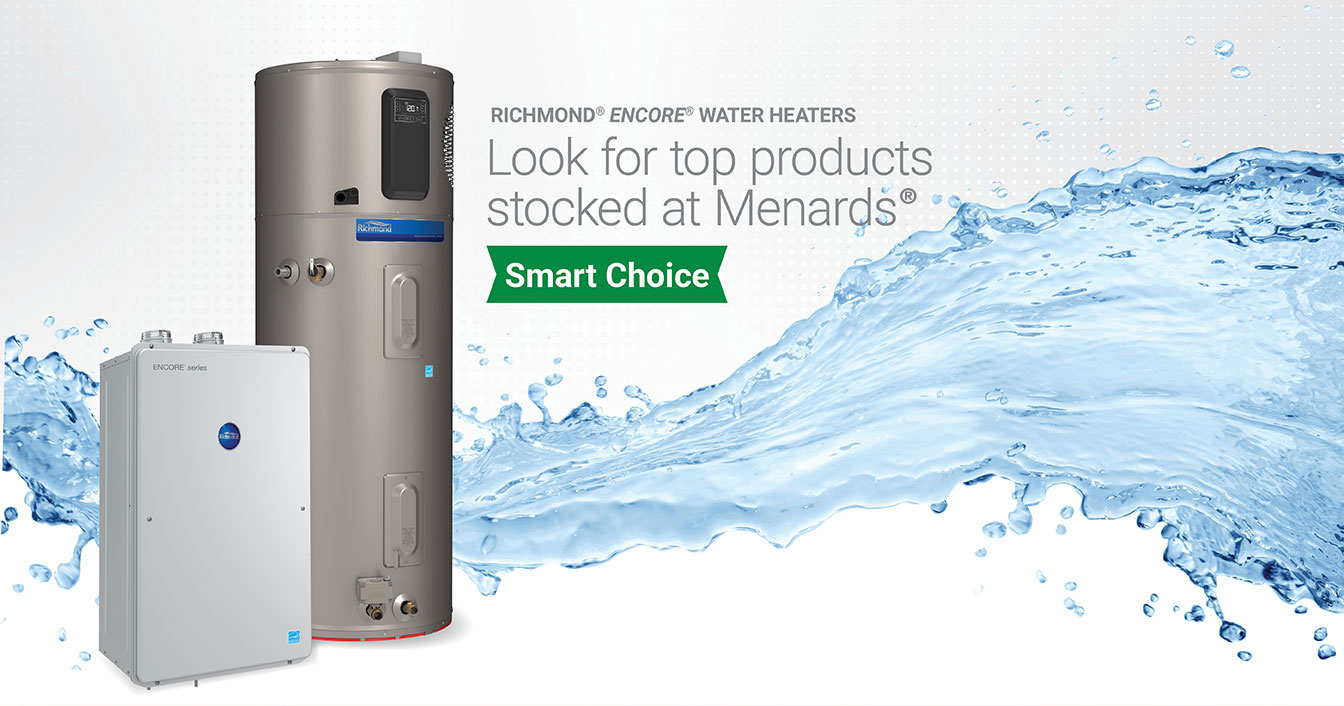Menards water online heaters