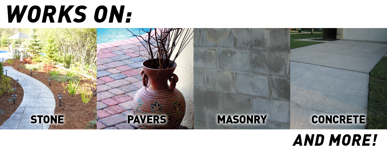 Rocksolid wet discount look sealer