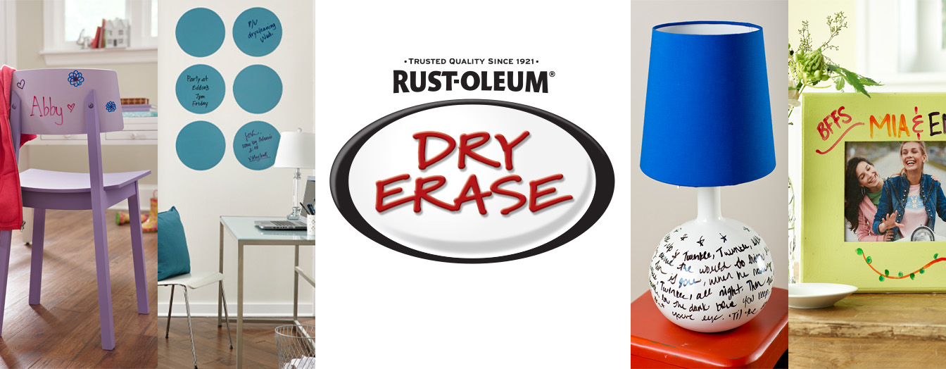 Rust-Oleum® Specialty White Dry Erase Paint Kit - 16 oz. at Menards®
