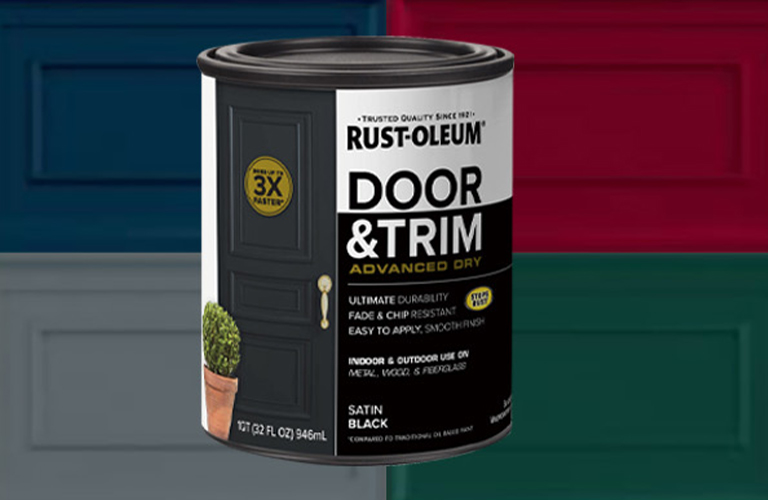 Rust Oleum Stops Rust Bleached Pink Door Trim Paint 1 qt. at Menards