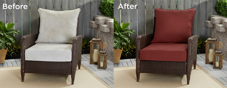 Menards outdoor on sale pillows