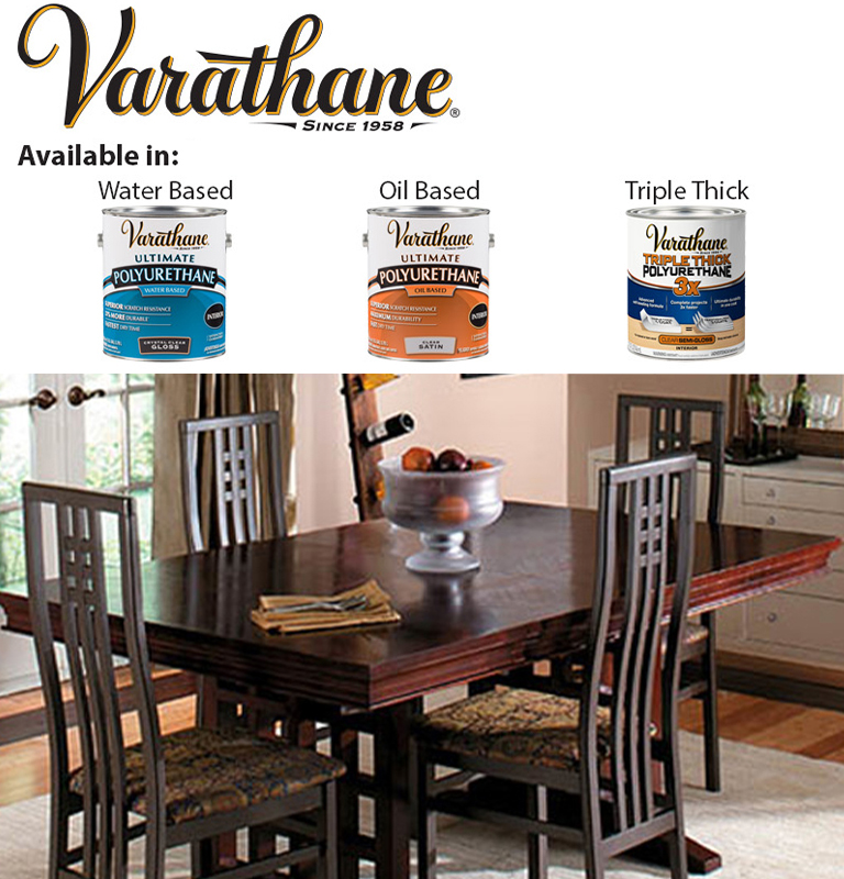Varathane 3X Triple Thick Polyurethane Interior One Coat Water-Based Clear  Finish in Semi