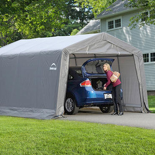 Car Tent Portable Manual Waterproof car House shed Foldable Shelter carport  Parking Canopy Galvanized Steel Retractable Garage