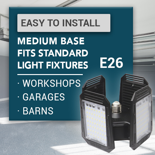Garage led lighting menards on sale