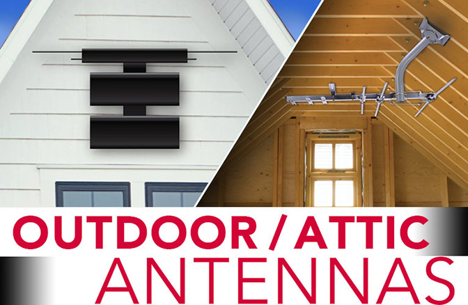 Menards Tv Antennahigh Gain 25db 4k Hdtv Antenna - Indoor 3000