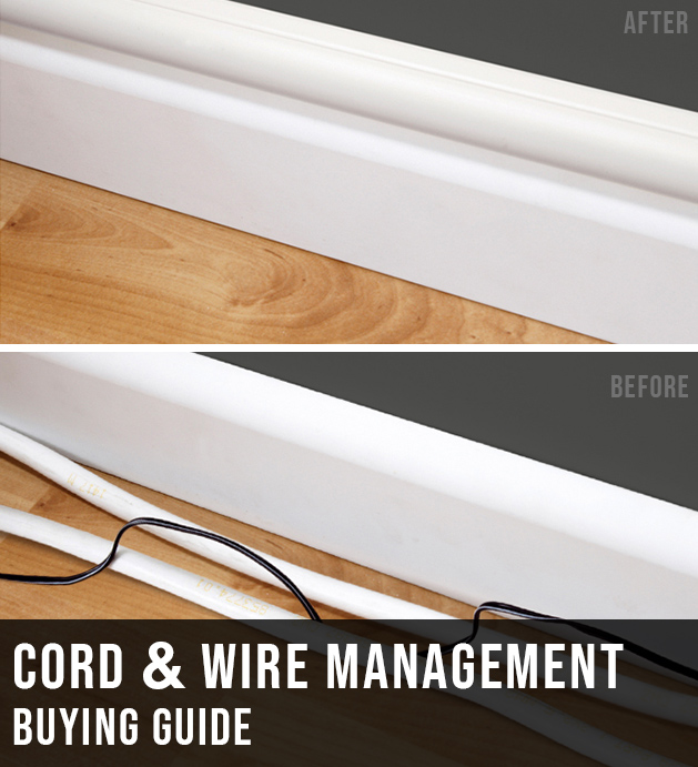 Wire Trak® Corner Duct Cable Raceway Wall Cord Covers