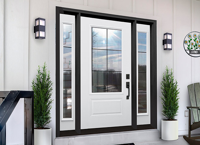 STS-08 Exterior Door, Fiberglass & Steel