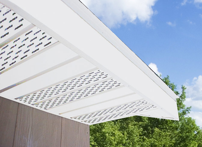 Aluminum Soffit J-Channel