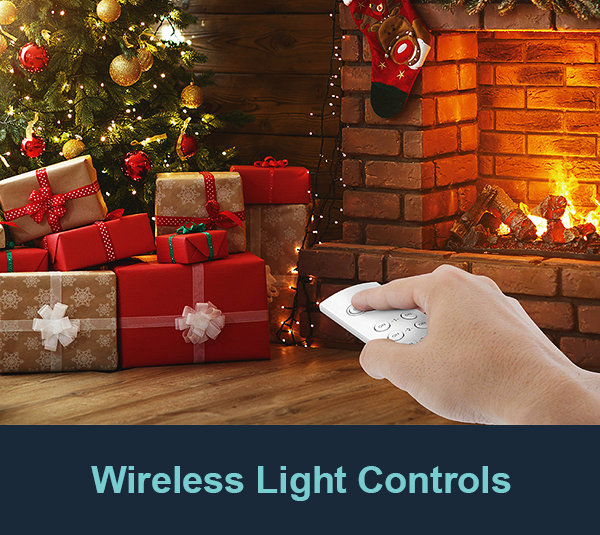 Christmas Lawn Decorations - Indoor/Outdoor Wireless Remote Control